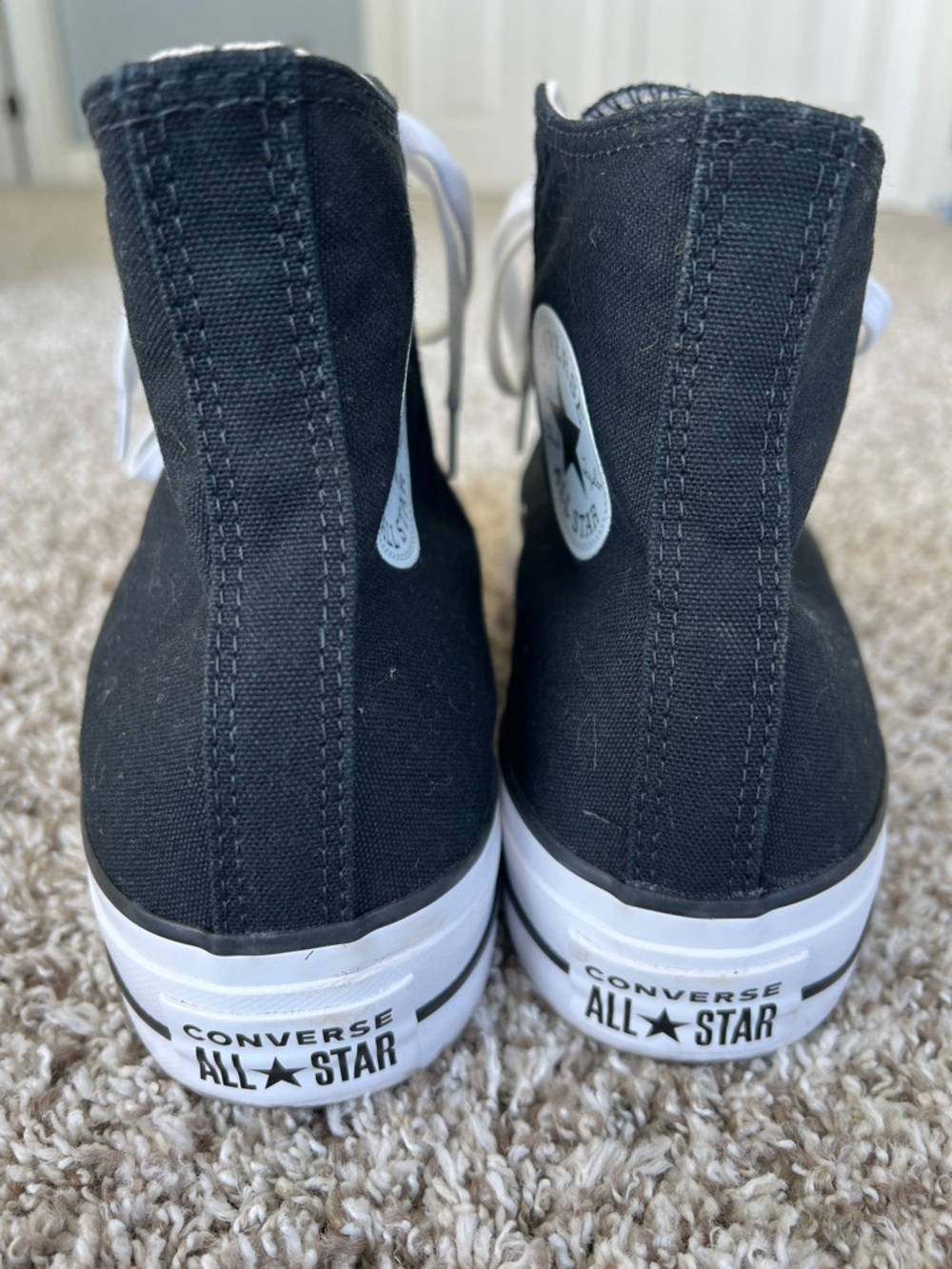Converse Women's Chuck Taylor All Star Lift Platform Canvas Sneakers Size 9.5 - Picture 5 of 8